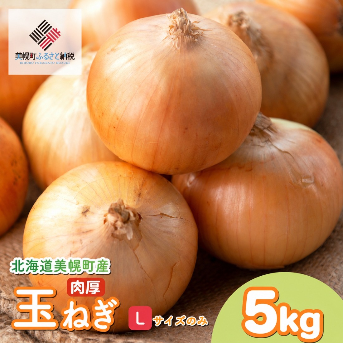【令和8年産 先行予約】玉ねぎLサイズ・5kg