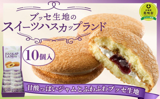 ブッセ生地のスイーツハスカップランド（10個入）