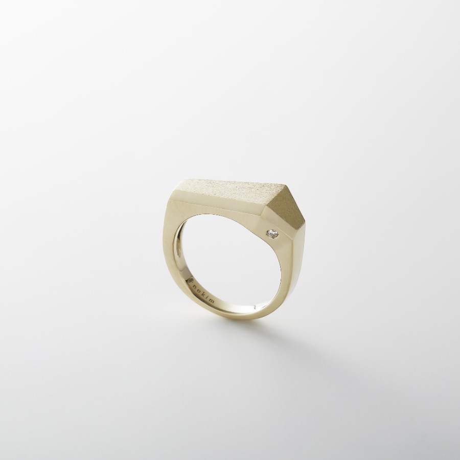 ＜nokim＞K14 ダイヤモンド リング kado　diamond ring KNR-1YG
