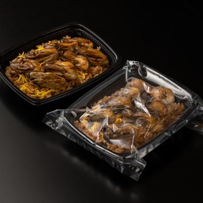 ふるさと納税 廿日市市 錦水館まめたぬきのふっくら牡蠣飯×2セット