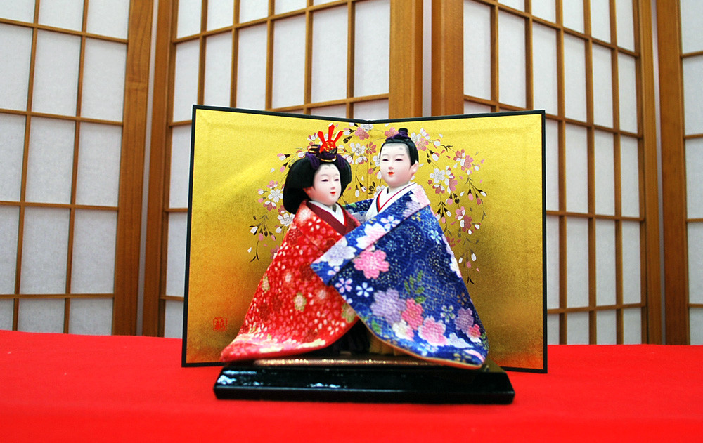 
            むすびな（小）天空［森田人形製作］ひな人形　雛人形 No.247
          