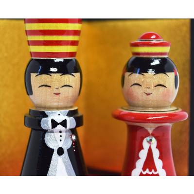 ふるさと納税 黒石市 「こけス」ドレスアップセット(キング・クイーン) |  | 01