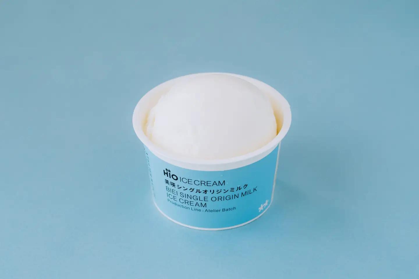 HiO ICE CREAM　美瑛シングルオリジンミルク4個　塩キャラメル2個　フローラルチョコレート2個　計8個【アイス アイスクリーム スイーツ チョコレート キャラメル ミルク お菓子 デザート 