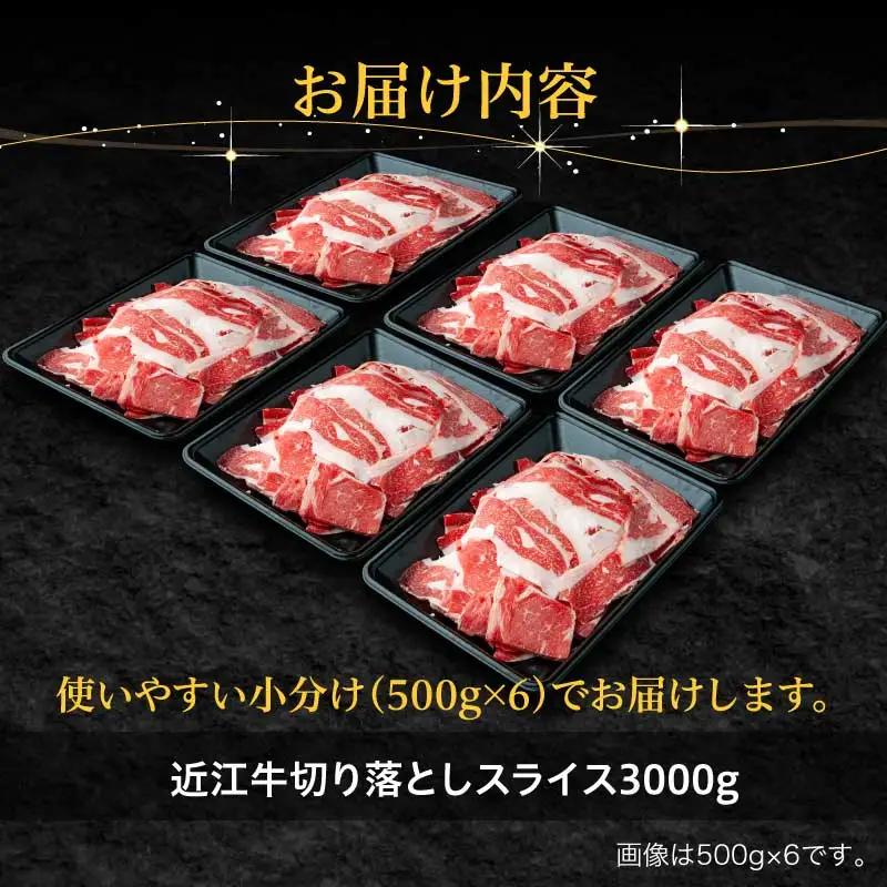 近江牛訳あり切り落とし3000g（500×6袋）EG-0010