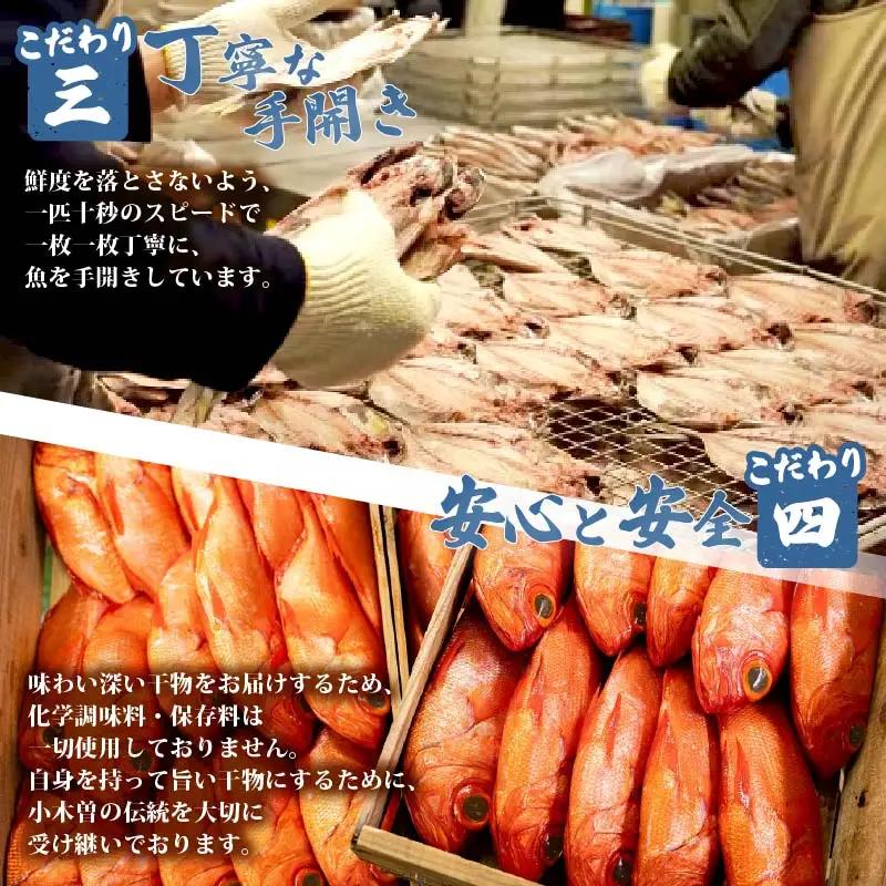 【小木曽商店】地金目鯛干物　特上 [金目鯛 干物]
