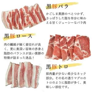084-04 鹿児島県産黒牛黒豚BBQセット650g