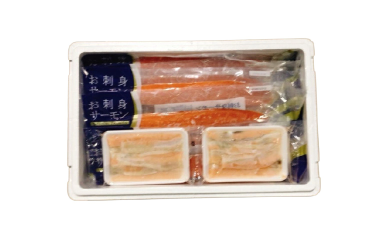 お刺身トラウトサーモン3kg＆塩サーモンハラス3.3kg D-09014