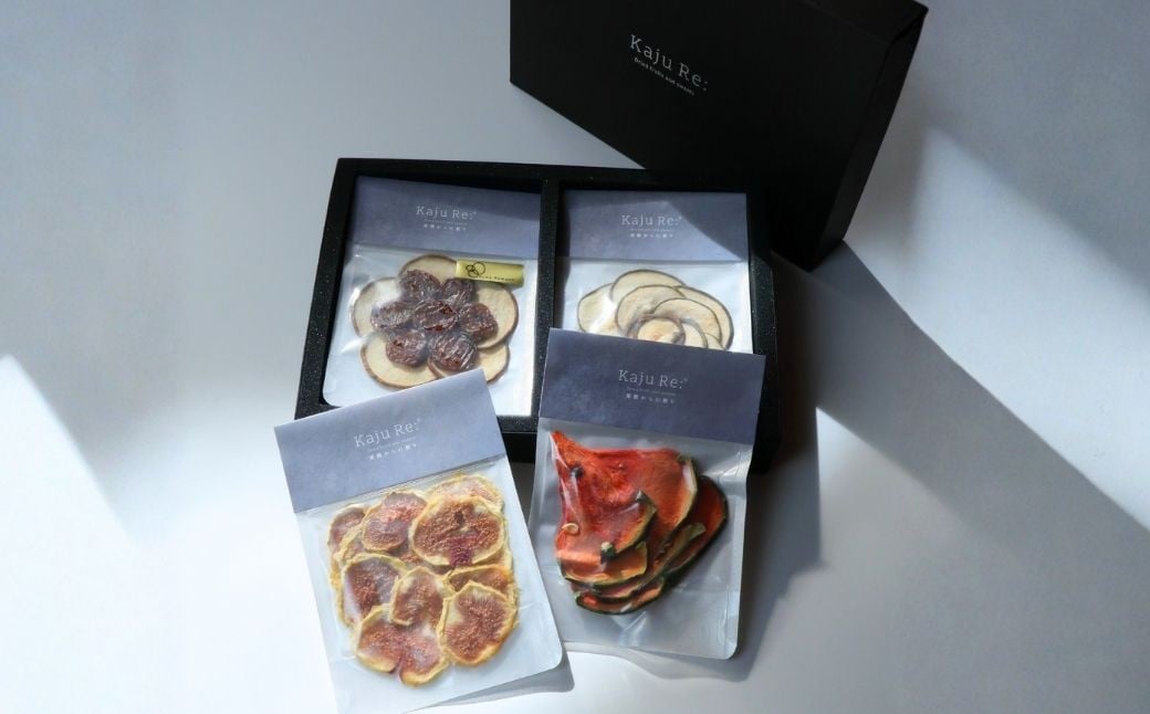 石川県ブランドフルーツ ドライフルーツ4袋ギフトセット フルーツ 旬の果物 | 石川県 小松市 【Kaju Re:】