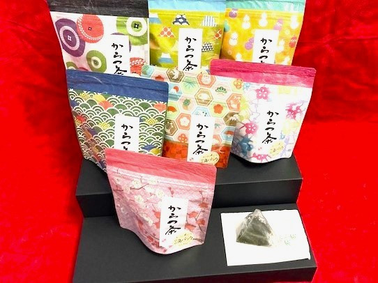 
                  からつ茶 緑茶ティーバッグ(茶葉2g×10ケ入)×7袋
                
