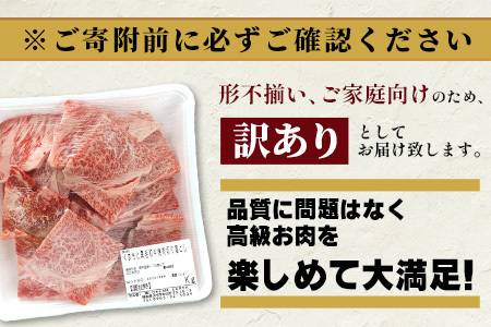 《R7.5・6・7月発送 限定 増量 》【訳あり】くまもと 黒毛和牛 焼肉 切り落とし 600g ＋ DREAMバーグ150ｇ×2個 【合計 900g】 切り落とし 牛肉切り落とし 焼肉切り落とし 牛