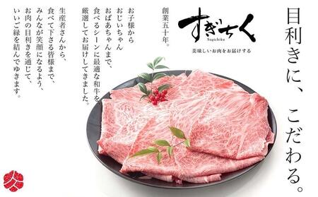 【みかわ牛】和牛赤身ステーキ100ｇ×3枚