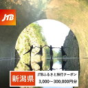 【ふるさと納税】【新潟県】JTBふるさと旅行クーポン（Eメール発行）（3,000円分～300,000円分）