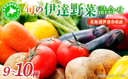 【2025年 発送】先行予約 北海道 伊達市 産直・旬のおまかせ野菜 詰合せ dnk-001