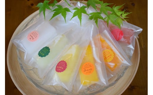 【ふるさと納税】くずバー(溶けない和アイス）6種類18本