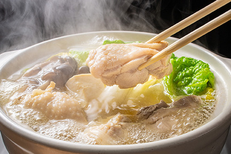 【福岡限定】はかた地どり水炊き6種盛りセット 3〜4人前 吉富町/株式会社MEAT PLUS[BGAB008]