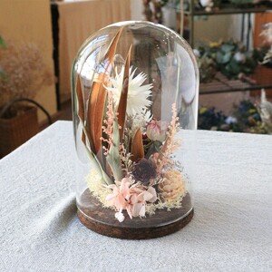 季節のお花 フラワードーム ガラス おしゃれ