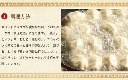 カリットギョウザ生餃子50ケ【4～5人前】ジューシー