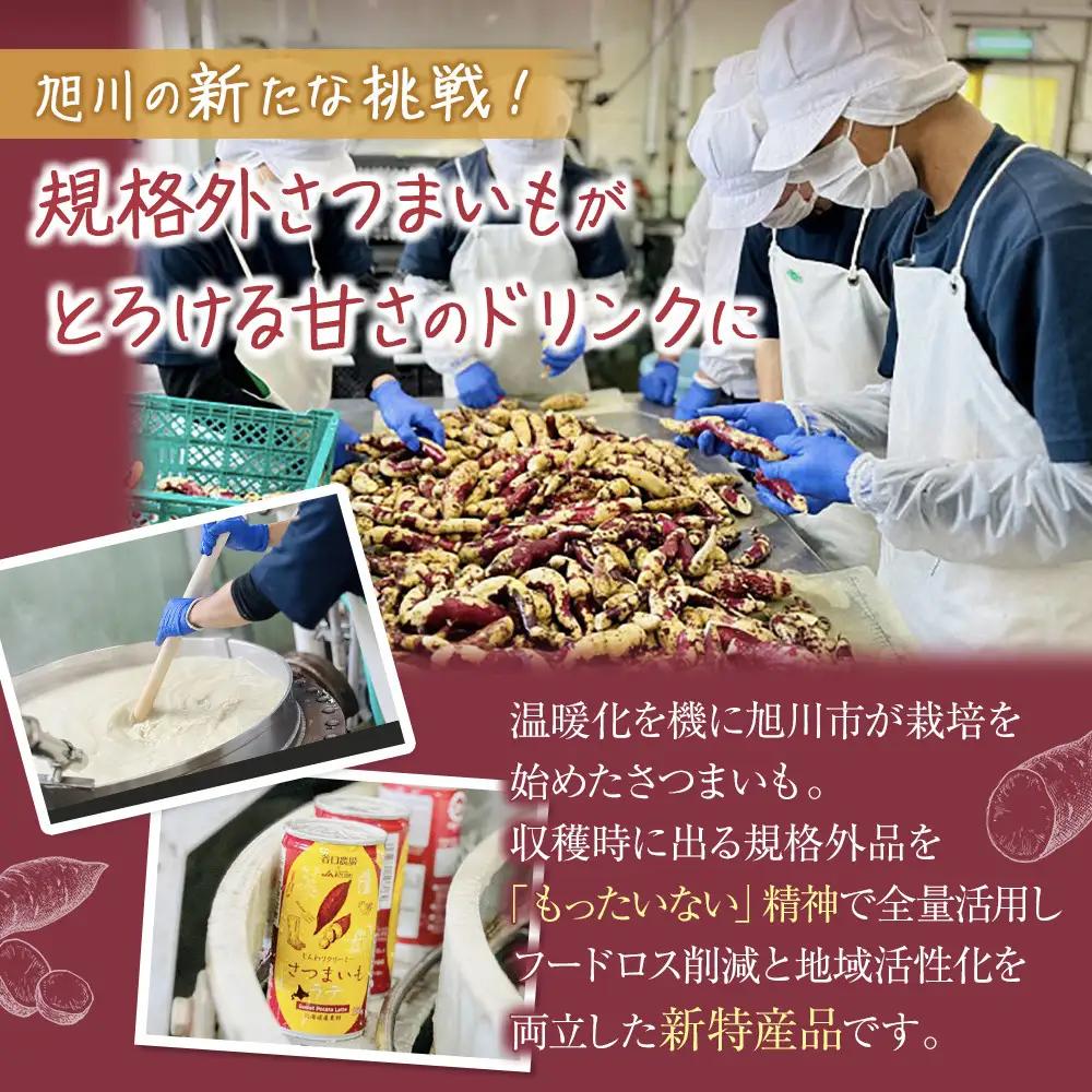 さつまいもラテ　20缶 【 ラテ ドリンク 飲み物 サツマイモ デザート 飲料 北海道 旭川市 】_04874