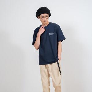 《1》【KEYMEMORY 鎌倉】ヘビーコットンTシャツ NAVY