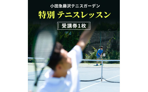 
小田急藤沢テニスガーデン 特別テニスレッスン受講券1枚
