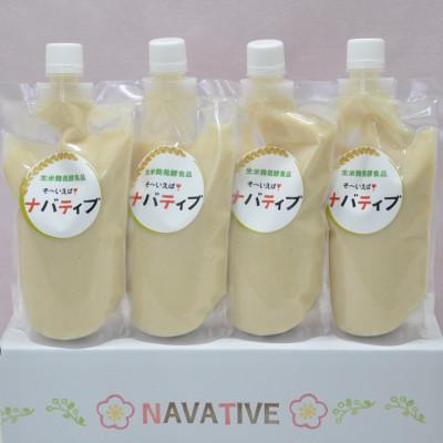 ふるさと納税 吹田市 米麹発酵食品ナバティブ　320gパウチ4本セット |  | 03