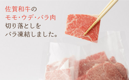 佐賀和牛 サラサラ 小間切れ (切落し)700g (350g×2) 【一ノ瀬畜産】 [NAC009] 肉 精肉 牛肉 佐賀和牛 佐賀県産 黒毛和牛