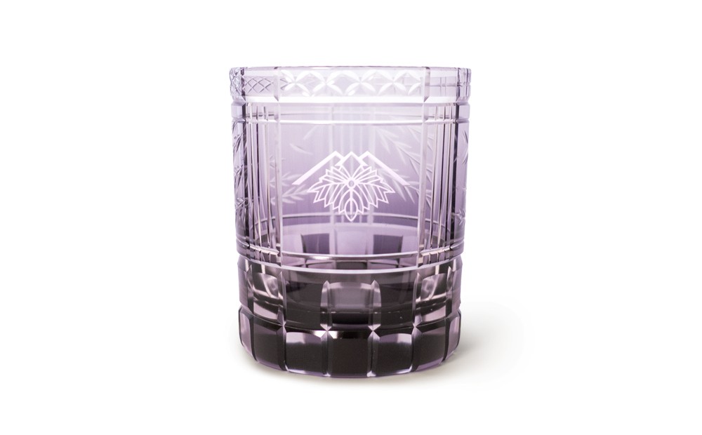 
                  浅草切子 KANA KURITA「蔦屋重三郎 切子グラス（青紫）」木箱入り| 切子 花切子 切子ガラス ガラス工芸 グラス ガラス コップ 手作り ぐい呑み 家飲み 酒器 ハンドメイド 手作り ギフト 贈答 プレゼント
                