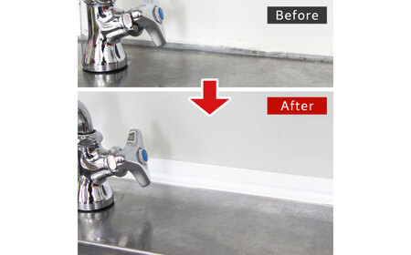 セイエイ(seiei) 【貼り直しのできる 水もれシャットホワイト 3個組 幅2.9×長さ250cm】 防水テープ キッチン 隙間テープ 浴室 カビ防止 剥がせる 防カビ 水漏れ 大阪府高槻市/清水産