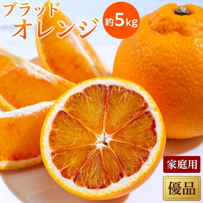 【ふるさと納税】 【先行予約】【2026年3月中旬から発送】 ブラッドオレンジ 家庭用 優品 約5kg | 愛媛 みかん 先行予約 蜜柑 柑橘 果物 くだもの フルーツ お取り寄せ グルメ 期間限定 数量限定 人気 おすすめ 愛媛県 松山市
