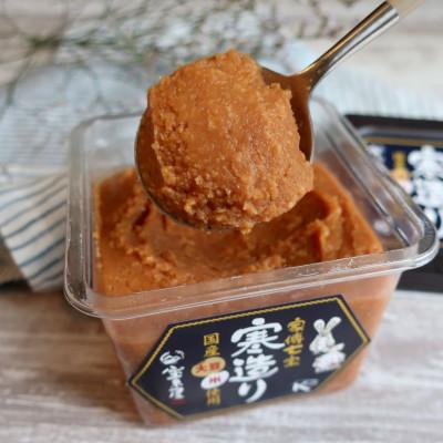 ふるさと納税 郡山市 【宝来屋本店】 家傳七宝 寒造り 味噌 500g×6個入り |  | 01