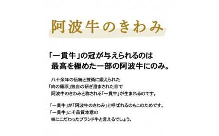 ＜一人贅沢＞阿波牛のきわみ「一貫牛」赤身焼肉＆しもふり焼肉300ｇ