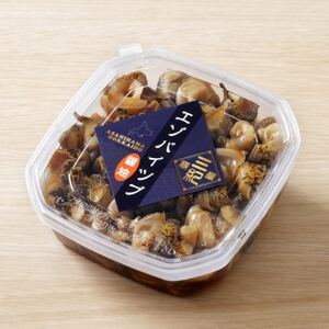 北海道産・エゾバイつぶの醤油漬けとキムチ漬けのセット 各160g|漁師の手作り【配送不可地域：離島】【1497499】