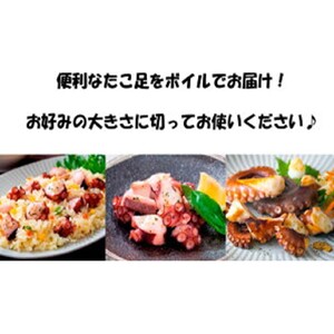 2561R_サイズは不揃いでも味は絶品！国東産ボイルたこ足約1kg