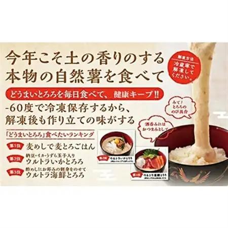 どうまいとろろ　すりおろし＆だし汁セット×2セット_惣菜・加工品   _【配送不可地域：離島】【1476064】