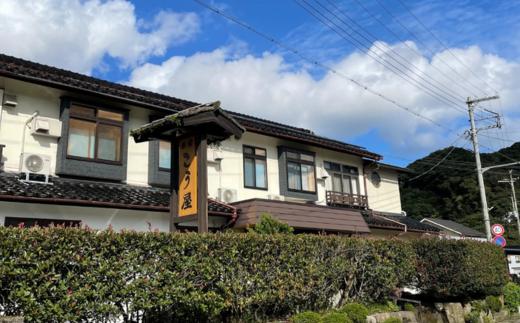 
＜平日プレーゴルフ旅＞七釜温泉こう屋旅館1泊2食×湯村カンツリークラブ1R昼食補助券付きペアチケット【1410000】
