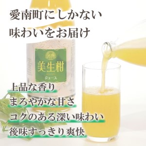 先行予約 美生柑 みしょうかん ジュース 1,000ml × 2本 贈答 ギフト プレゼント 美生柑 みしょうかん 河内晩柑 ばんかん 柑橘 かんきつ 果汁 100% 美生柑 みしょうかん 愛媛 みか