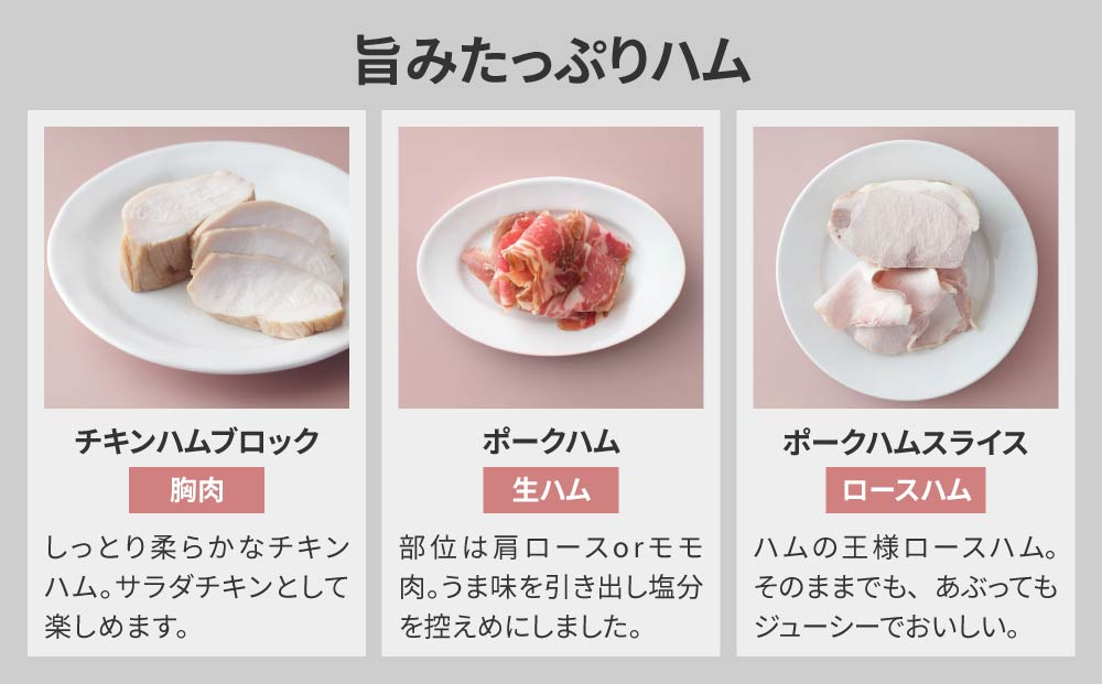 【自家製ソーセージハム男】バラエティセット