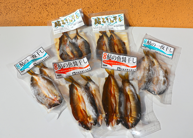 明星漁業　鮎干し3種セット◇≪海鮮 魚介 一夜干し おつまみ 贈り物 プレゼント ギフト≫_イメージ2