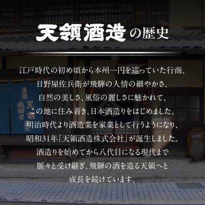 ふるさと納税 下呂市 【遅れてごめんね 父の日】【天領酒造】「純米 飲みくらべ」Aセット お酒 日本酒【2-1fo】 |  | 02