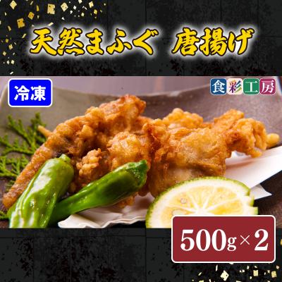 ふるさと納税 下関市 天然ふぐ唐揚1kg(500gx2/個別凍結) 下関 山口 《食彩工房:HK9005》
