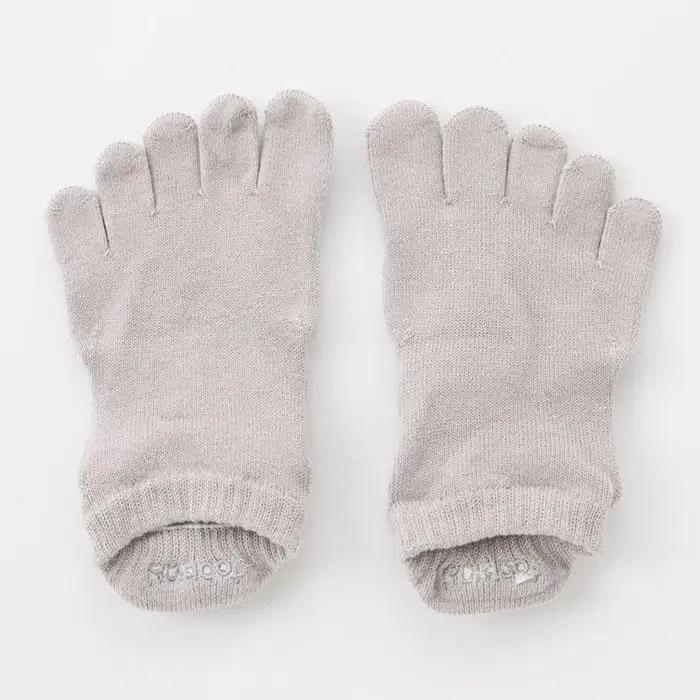knitido+ブランド 5本指ソックス2足セットA(23~25cm)