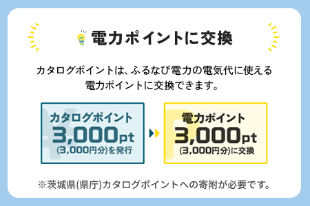 【ふるなび電力ポイント】茨城県（県庁）電気代をふるさと納税で払える無期限ポイント