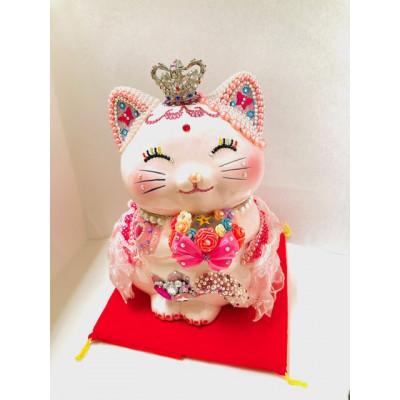ふるさと納税 中間市 風水ハッピーキャット(3L)プリンセス(ピンク)