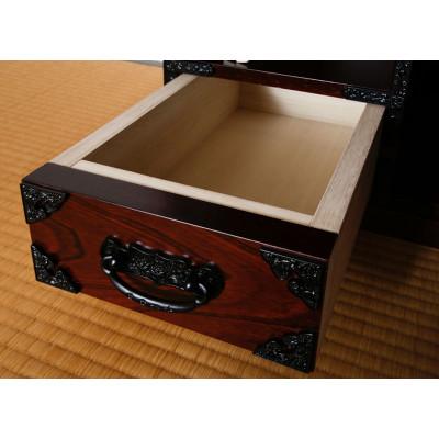 ふるさと納税 大川市 職人の技術を感じる伝統工芸品【吉野民芸60電話台】職人MADE大川家具『境木工』 |  | 03