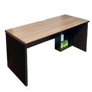 高級デスク 大人向け 大人用 大人の学習机 デスク 160cm 国産 日本製 【3梱包】机 160cm幅×奥行60 ワークデスク （ウォールナット） 学習机 大人 棚付き