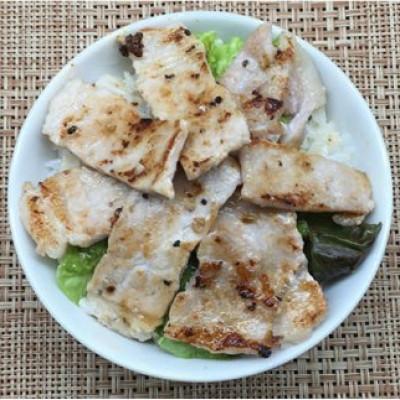 ふるさと納税 南房総市 里見和豚　焼き肉用ロース塩だれ漬け　1kg(小分け100g×10パック) |  | 01