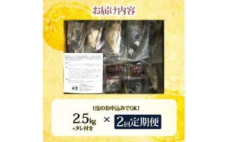 <定期便2回コース>かつおのたたき 訳あり 2.5kg かつお カツオ 鰹 タレ付き かつおたたき 鰹のたたき 訳アリ 定期便 2回 不揃い 規格外 鰹 刺身 刺し身 さしみ 海鮮 藁焼き 数ブロック