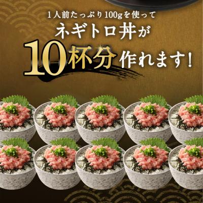 ふるさと納税 室戸市 高豊丸ネギトロ1kg 天然 マグロ 使用 訳あり |  | 02