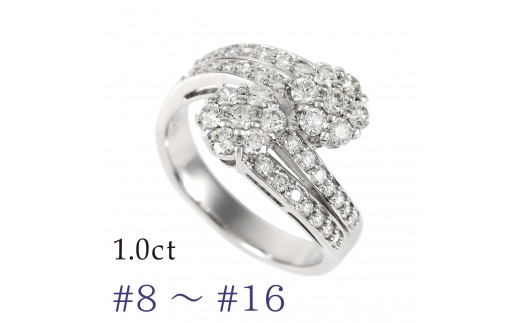 
                  ダイヤモンド1.0ct　リング　Ｒ747DI-P2
                