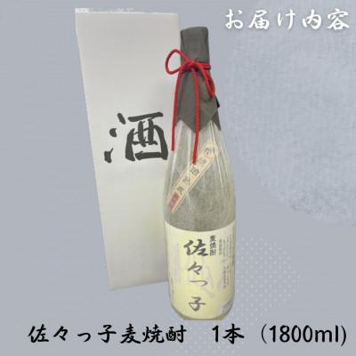 ふるさと納税 佐々町 【毎月定期便】【酒のタナカ オリジナル】ふるさとの焼酎 佐々っ子 《麦焼酎1800ml》全3回 |  | 01